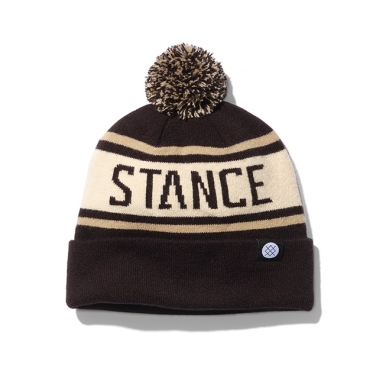 Stance Beanie (Pom Pom) OG Black/White - 1 Piece